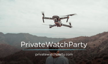 PrivateWatchParty.com - Creative brandable domain for sale