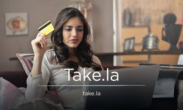 Take.la - Creative brandable domain for sale
