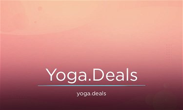 Yoga.Deals - Creative brandable domain for sale