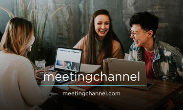 MeetingChannel.com - Creative brandable domain for sale