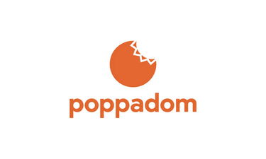 Poppadom.com - Creative brandable domain for sale