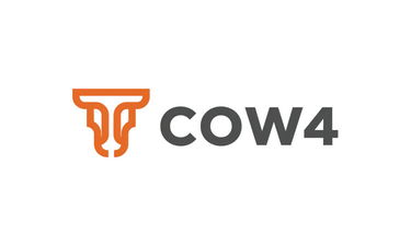 Cow4.com - Creative brandable domain for sale