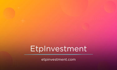 EtpInvestment.com - Creative brandable domain for sale