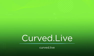 Curved.Live - Creative brandable domain for sale