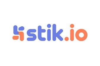 Stik.io - Creative brandable domain for sale