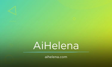 AiHelena.com - Creative brandable domain for sale