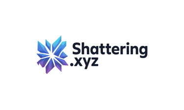 Shattering.xyz - Creative brandable domain for sale