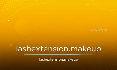 LashExtension.makeup - Creative brandable domain for sale