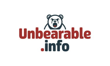 Unbearable.info - Creative brandable domain for sale