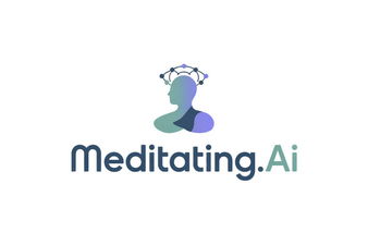 Meditating.AI - Creative brandable domain for sale