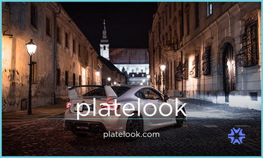 PlateLook.com - Creative brandable domain for sale