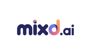 Mixd.ai - Creative brandable domain for sale