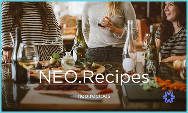 NEO.Recipes - Creative brandable domain for sale