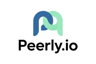 Peerly.io - Creative brandable domain for sale