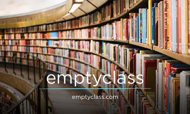 EmptyClass.com - Creative brandable domain for sale