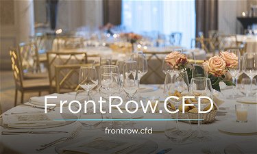 frontrow.cfd - Creative brandable domain for sale