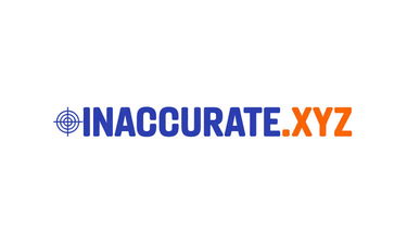 Inaccurate.xyz - Creative brandable domain for sale