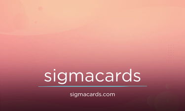 SigmaCards.com - Creative brandable domain for sale