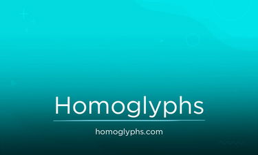 Homoglyphs.com - Creative brandable domain for sale