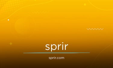Sprir.com - Creative brandable domain for sale
