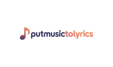 PutMusicToLyrics.com - Creative brandable domain for sale