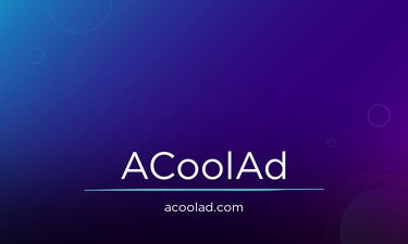 ACoolAd.com - Creative brandable domain for sale