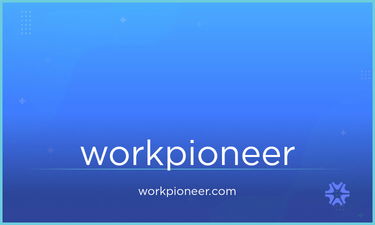 WorkPioneer.com - Creative brandable domain for sale