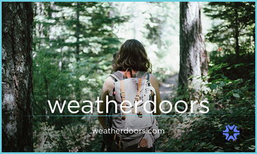 WeatherDoors.com - Creative brandable domain for sale