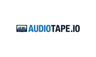 Audiotape.io - Creative brandable domain for sale