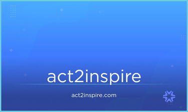 Act2Inspire.com - Creative brandable domain for sale