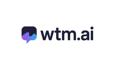 WTM.ai - Creative brandable domain for sale