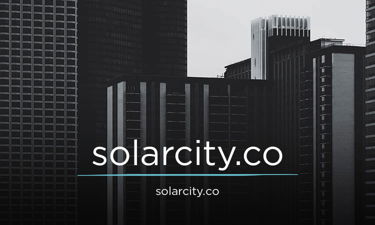 SolarCity.co - Creative brandable domain for sale