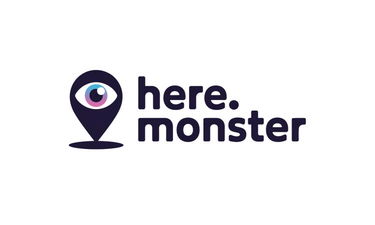 Here.Monster - Creative brandable domain for sale