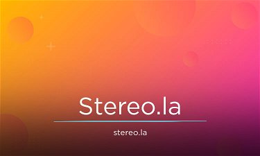 Stereo.LA - Creative brandable domain for sale