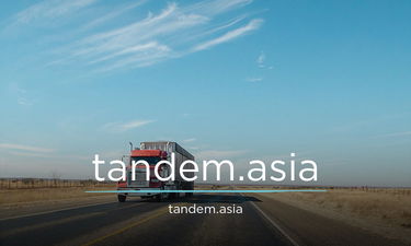 Tandem.asia - Creative brandable domain for sale