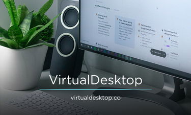 VirtualDesktop.co - Creative brandable domain for sale