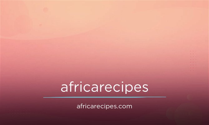 africarecipes.com