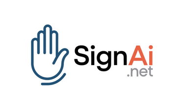 SignAI.net - Creative brandable domain for sale