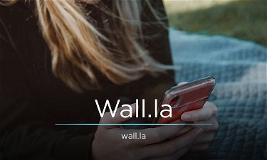 Wall.la - Creative brandable domain for sale