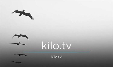 Kilo.tv - Creative brandable domain for sale