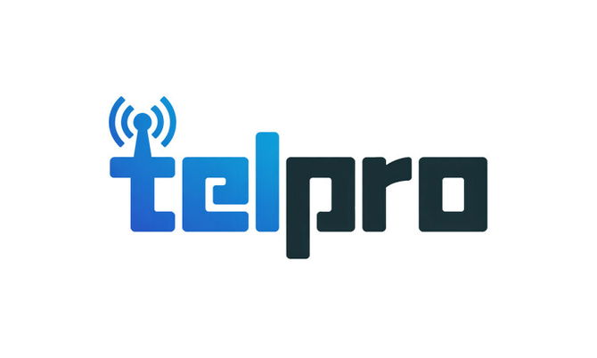 Telpro Roland Logo TelPro.com — Premium Domain For Sale | Atom