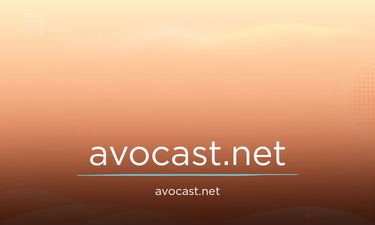 AVOCAST.net - Creative brandable domain for sale