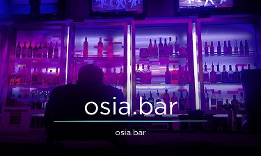 Osia.bar - Creative brandable domain for sale