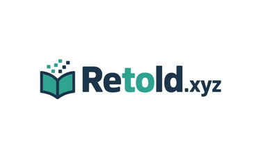 Retold.xyz - Creative brandable domain for sale