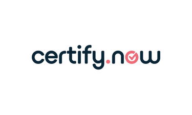 Certify.now - Creative brandable domain for sale