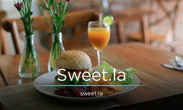 Sweet.la - Creative brandable domain for sale