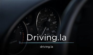 Driving.la - Creative brandable domain for sale