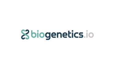 Biogenetics.io - Creative brandable domain for sale