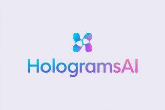 HologramsAi.com - Creative brandable domain for sale