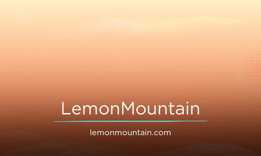 LemonMountain.com - Creative brandable domain for sale
